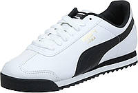 15 White/Black Leather Мужские кроссовки PUMA Roma