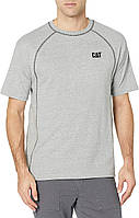 4X-Large Heather Grey Чоловіча спортивна футболка Caterpillar