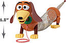 Іграшка собачка Спіралька Історія іграшок, Slinky Dog Toy Story Just Play, фото 4