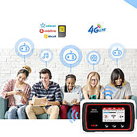 3G/4G Wi-Fi роутер з акумулятором для мобільного інтернету під усіх операторів