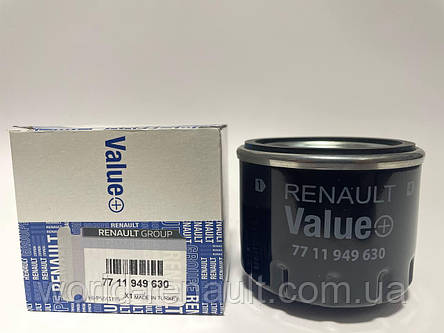 Value+ (Renault) 7711949630 — Оливний фільтр на Рено Каптюр 1.5ddci, фото 2