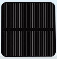 Сонячна панель АК5050, 50*50мм, 0,3W, 2V, 160 mA, моно