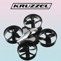 Радиоуправляемый квадрокоптер Kruzzel, Игрушечный дрон на пульте управления, Дроны для детей