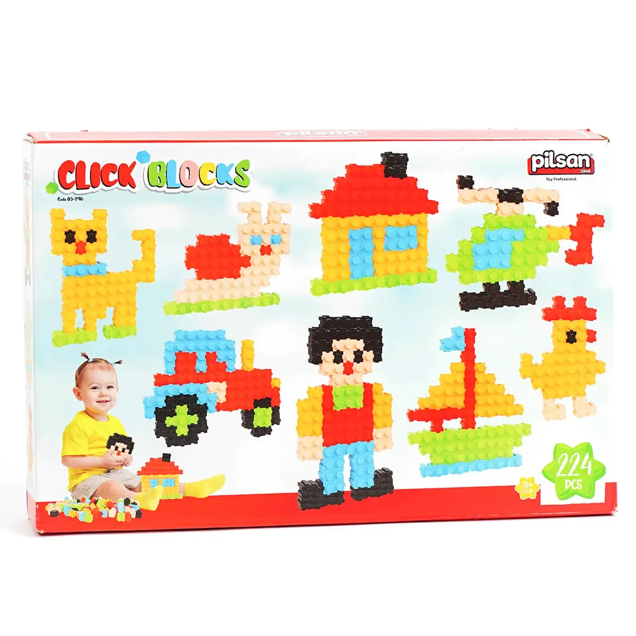 Коструктор 03-296 (12) "Pilsan", фото 1