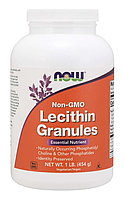 Соєвий лецитин NOW Foods Lecithin Granules Non-GMO 454 g