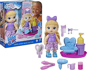Лялька Baby Alive "Салон краси", блондинка Baby Alive Sudsy Styling Doll, Blonde Hair