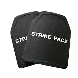Комплект легких бронеплит Strike face NIJ III (3 клас ДСТУ) 1.7 кг