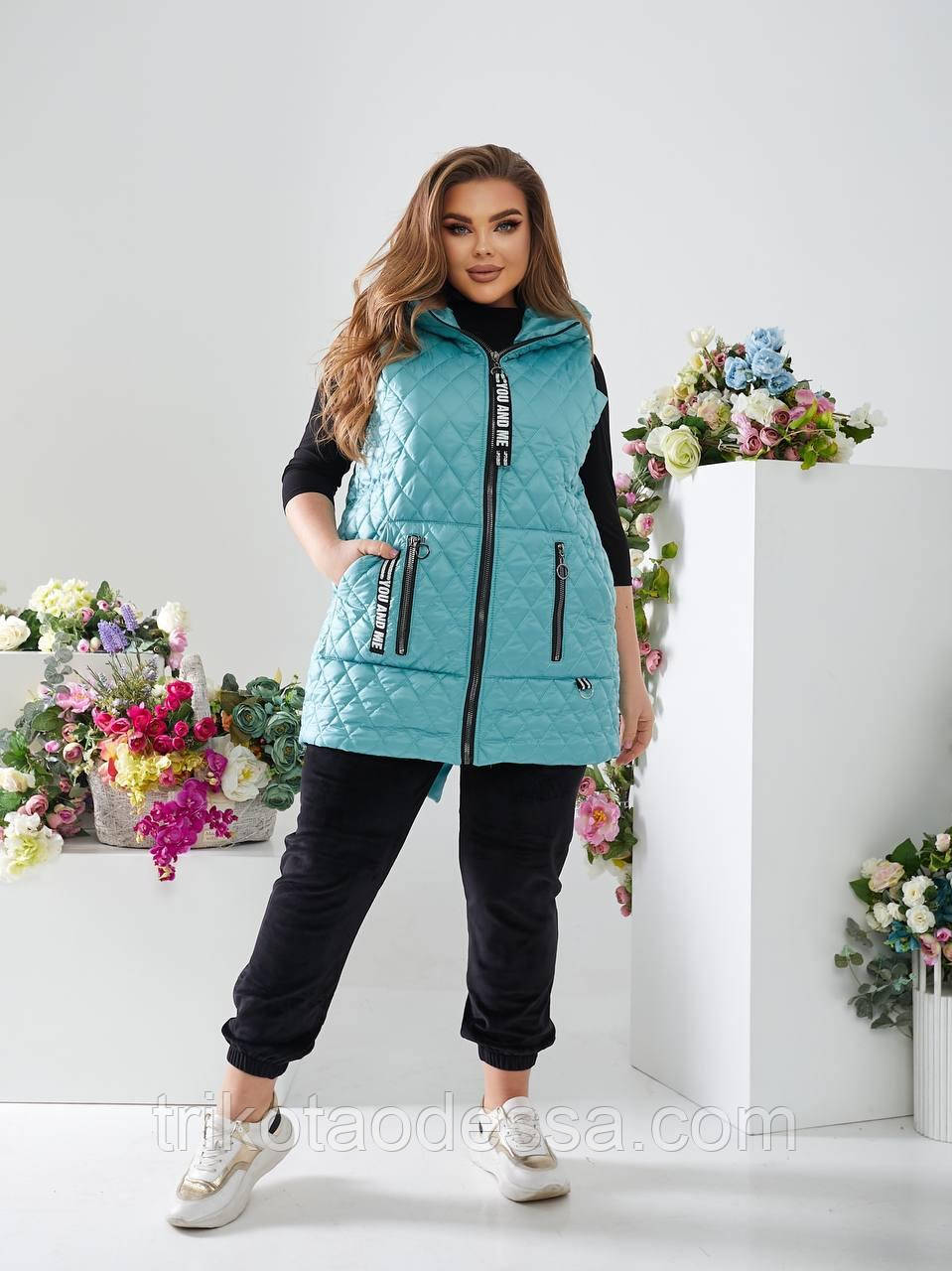 Жилетка жіноча 515вч батал р.48-58, фото 1