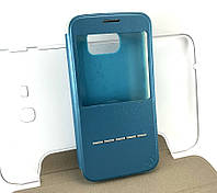Чехол на Samsung Galaxi S6, G920 книжка боковой TOTU Touch голубой