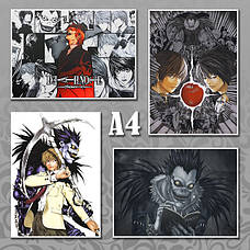 Плакати А4 Аніме Death Note