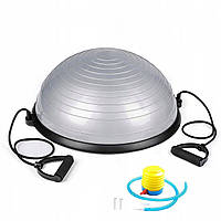 Балансировочная платформа Springos Bosu Ball 57 см BT0002 Silver