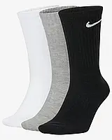 Тренировочные спортивные носки Nike Everyday Lightweight Crew 3-pack (3пары) SX7676-964 (оригинал)