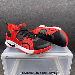 Eur40-46 Nike Fly.By Mid 2 Black Gym Red чоловічі баскетбольні кросівки