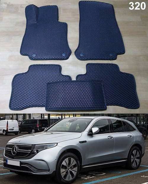 Килимки ЕВА в салон Mercedes EQC N293 '19-23