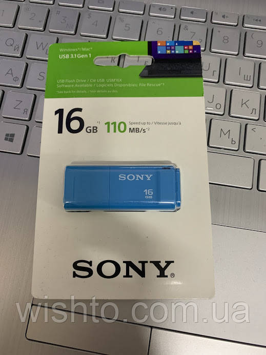 Флешка USB Flash Drive Sony 16Gb USB 3.1 Gen 1 110Mb/s