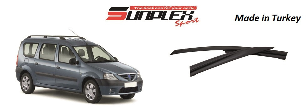 Дефлектор на вікна SUNPLEX (вітровики) DACIA LOGAN MCV 2013-2016 SP-S-27