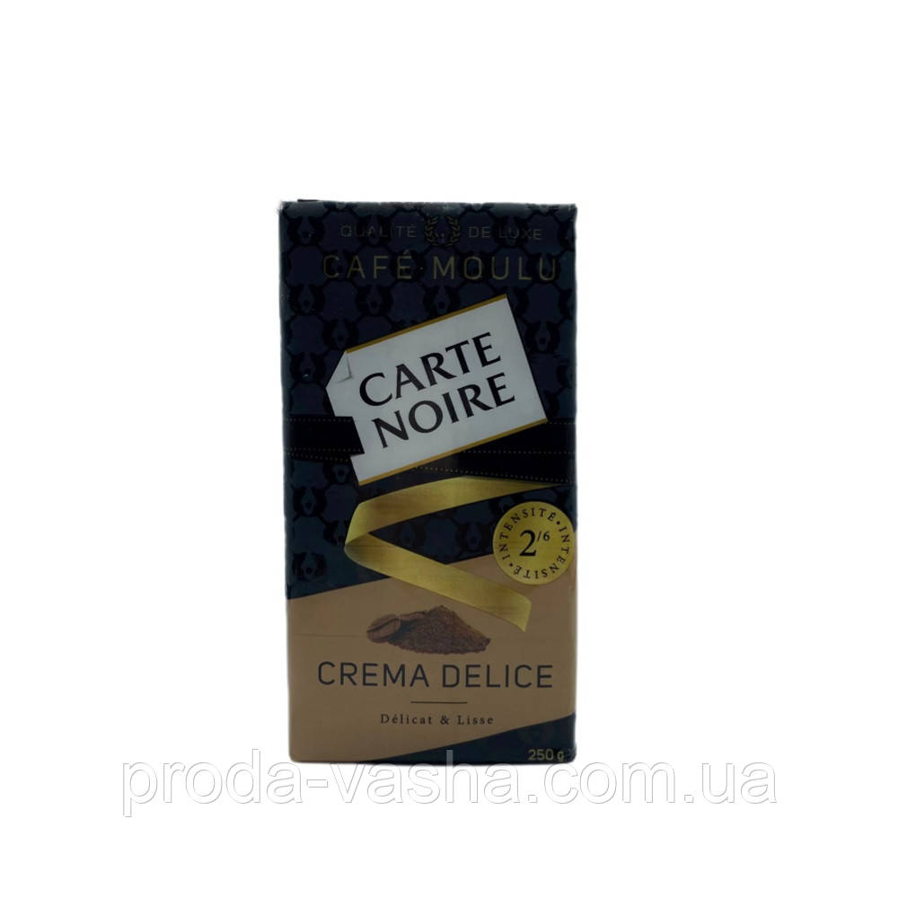 Carte noire "Crema delice" кава мелена, 250 г.