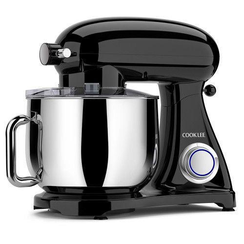 Тістоміс, планетарний міксер CookDeyi SM 1522NM 1800вт. Чаша 8л. Чорний