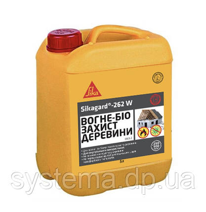 Sikagard®- 262 W Біовогнезахист для деревини на водній основі для застосування в середині приміщень, фото 1