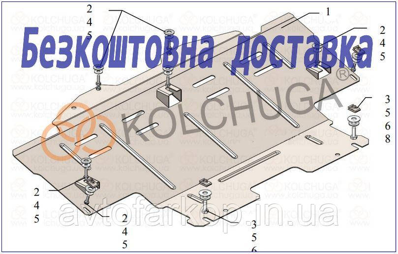 Захист радіатора Mercedes GL 450 (X164), фото 1