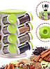 Набір для спецій Spice Rack, 12 місткостей, фото 4