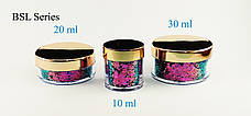 ГЛІТЕР СУХИЙ ГОЛОГРАФІЧНИЙ CHAMELEON CHUNKY GLITTER 10 ml, фото 3