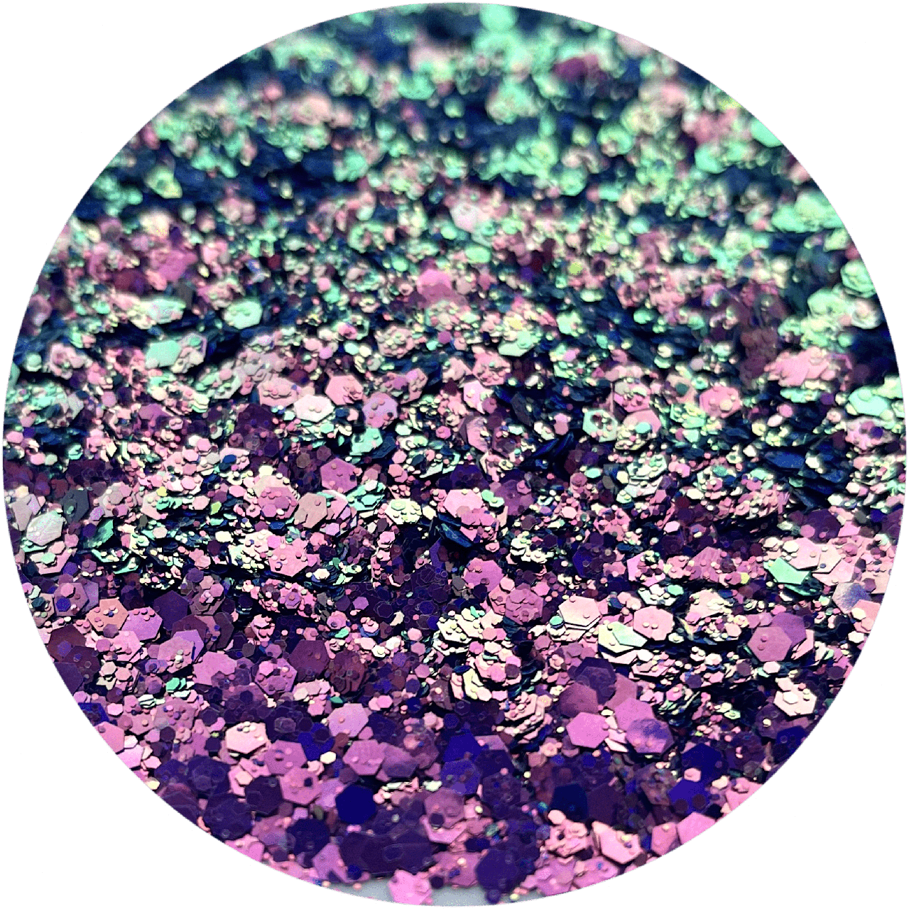 ГЛІТЕР СУХИЙ ГОЛОГРАФІЧНИЙ CHAMELEON MIX CHUNKY GLITTER 10 g