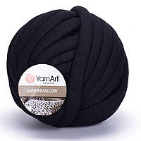 YarnArt MARSHMALLOW (Маршмело) № 902 черный (Пряжа, нитки для вязания руками)