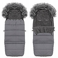 Дитячий конверт для коляски, санок Maxi 4 в 1 Springos SB0023 Grey