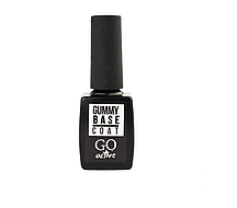 GO Active Gummy Base Coat — каучукова база для гель-лаку, 10 мл