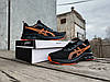 Чоловічі кросівки Asics Gel-Quantum Black Orange чорні з оранжевим, фото 8