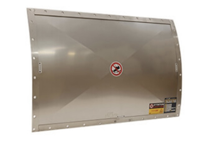 Вибухорозрядна вентиляційна панель VIGILEX VL-R 1000×2000