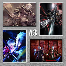 Плакати А3 Аніме Devil May Cry
