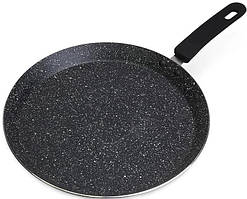 Сковорода для млинців Kamille Crepe Pan Marble Ø30см з мармуровим покриттям