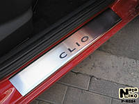 Накладки на пороги RENAULT CLIO III 5D *2005-2012