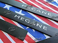 Накладки на пороги карбон RENAULT MEGANE III GRAND TOUR *2009-2015