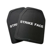 Набір легких бронепластин Strike face NIJ III (3 клас ДСТУ) для плитоноски Вага: 1.7 кг