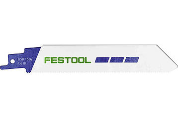 Пильне полотно Festool для шабельної пили METAL STEEL/STAINLESS STEEL HSR 150/1,6 BI/5