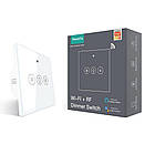 Wi -Fi RF433 Розумний диммер, перемикач світла, скляний сенсорний перемикач