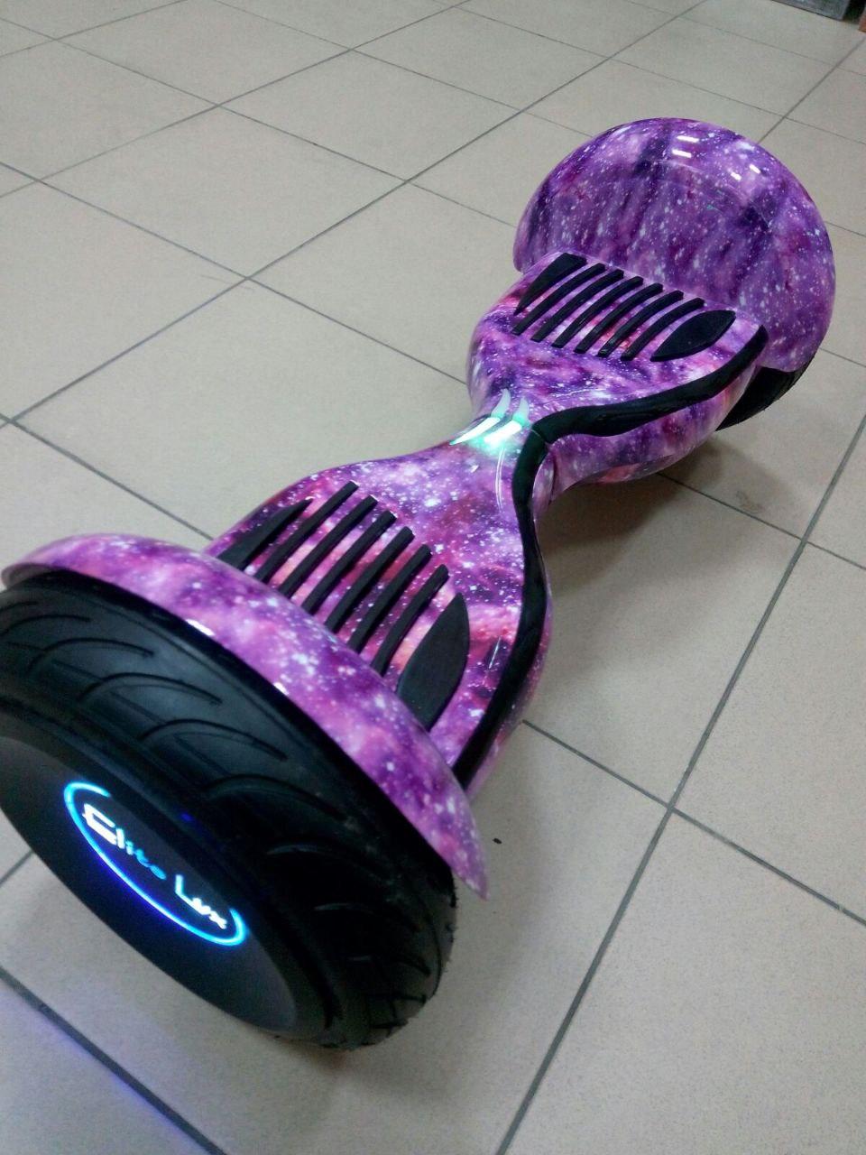 Гіроскутер гіроборд 10.5 дюймів з самобалансом Оригінал Smart Balance Wheel Рожевий космос