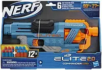Nerf Elite 2.0 Commander RD-6 Dart Blaster 12 Nerf Elite Darts,вращ.барабан