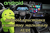 3/32 Андроид приставка для Ауди (android AUDI штатная магнитола) с поддержкой CarPlay / Auto Android