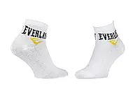 Носки Everlast Quarter Socks 3-pack, белые (оригинал)