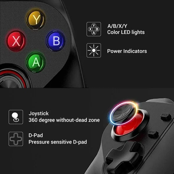 Джойстик Gamepad VA-018 беспроводной геймпад Bluetooth - фото 2 - id-p1788705176