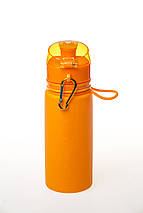 М'яка силіконова пляшка Tramp TRC-093 (Orange), 500 мл, фото 4