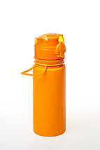 М'яка силіконова пляшка Tramp TRC-093 (Orange), 500 мл, фото 5