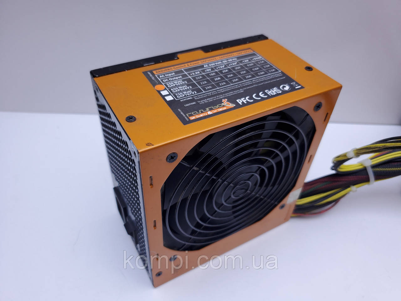 Блок живлення 550W RASURBO GAP565V2 б/у, фото 1