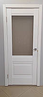Двери межкомнатные Doors C070 Дуб Меренго (Бронза с контурным стеклом) 600, 700, 800, 900.