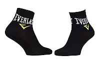 Носки Everlast Quarter Socks 3-pack, чорні (оригинал)