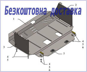 Захист двигуна Kia Ceed (2012-2015) (Захист двигуна  Кіа Сід) Кольчуга